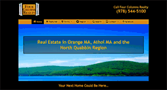 Desktop Screenshot of fourcolumnsrealty.com